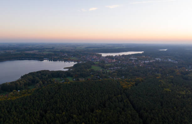 istock Lindow on three lakes in Brandenburg in Germany 2179994367