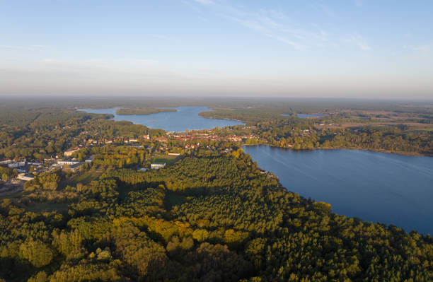 istock Lindow on three lakes in Brandenburg in Germany 2179997595