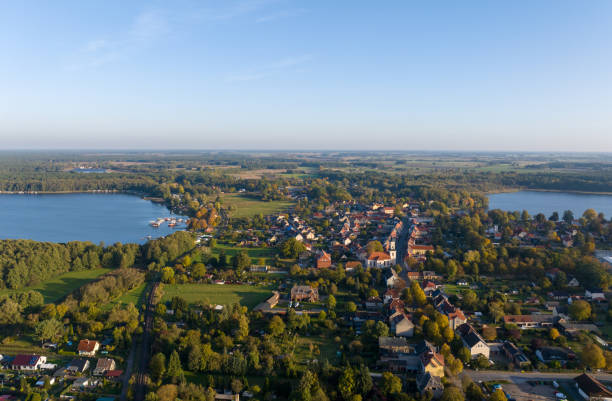 istock Lindow on three lakes in Brandenburg in Germany 2180008426