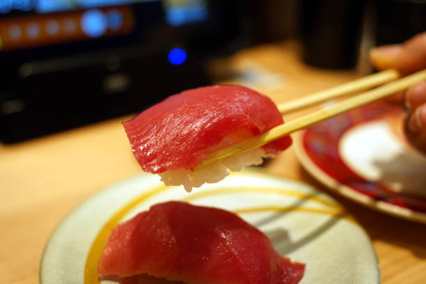 istock Fresh and delicious Japanese sushi 2180011679