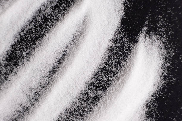istock Fine Ground White Rock Salt Texture Top View Macro. 2180012773