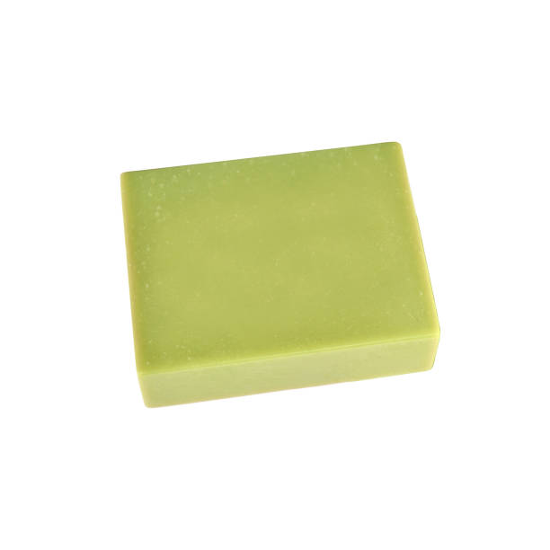 istock Bar of Soap isolated on white 2180016344