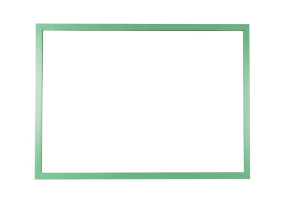 istock Turquoise blac picture frame isolated, no background 2180019554