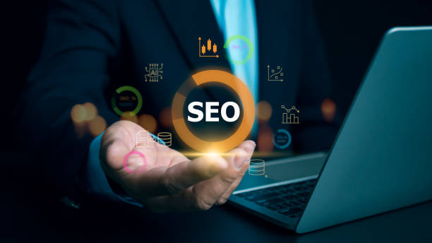 istock SEO, Marketing planning, Businessman search on virtual screen data search technology search engine optimization, Businessman use search engine to searching for information, Using web console for data. 2180021670