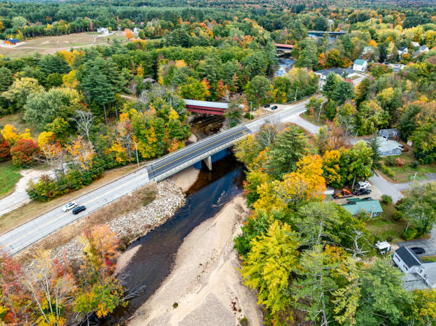 istock The Saco River Covered Bridge, Conway, New Hampshire, USA 2180025221