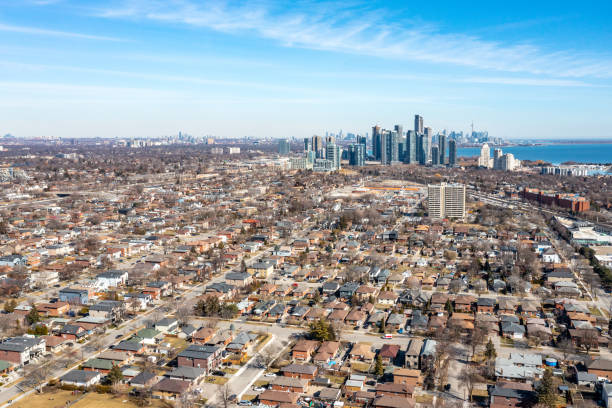 istock The view of Gardiner Expy and Islington Ave, Etobicoke, Canada 2180030363