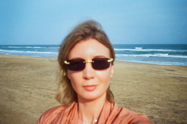 istock Woman portrait on the ocean. 2180036121