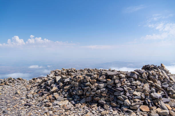 Shelter on top of the Moncayo mountain