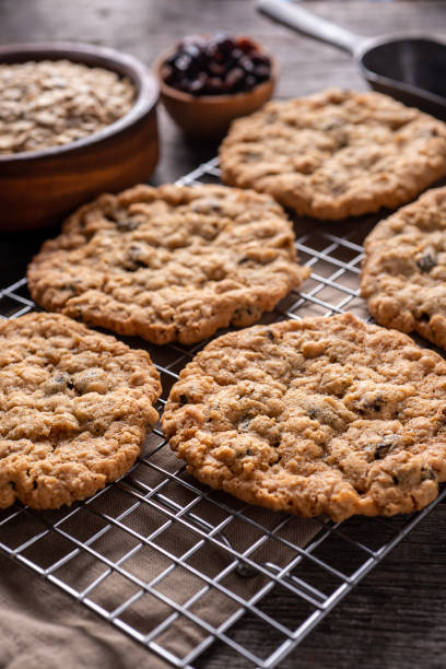 istock Oatmeal Raisin Cookies 2180060454