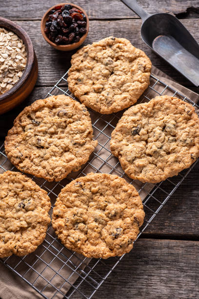 istock Oatmeal Raisin Cookies 2180060486