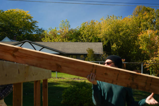 istock Building a Deck - Stock Photo 2180064440