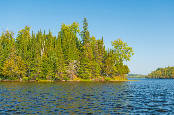 istock Quiet Waters on a North Woods lake 2180070582