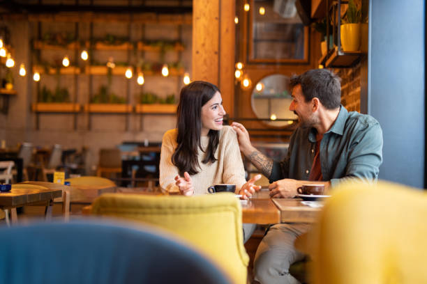 istock Friendship, support, fun between a man and a woman 2180089488