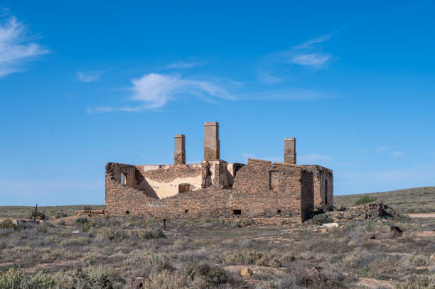 Abandoned building in outback South Australia
