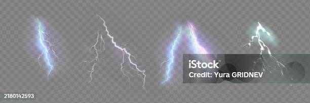 Lightning Returns Transparency Set Of The Isolated Realistic Lightnings With Transparency For Design ...