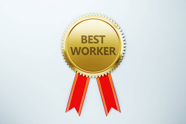 A golden badge is a prestigious award or recognition given to individuals or groups for outstanding achievements, exemplary service, or significant contributions. It is often made of gold or gold-plated metal, and it is typically inscribed with the recipient's name and the reason for the award.