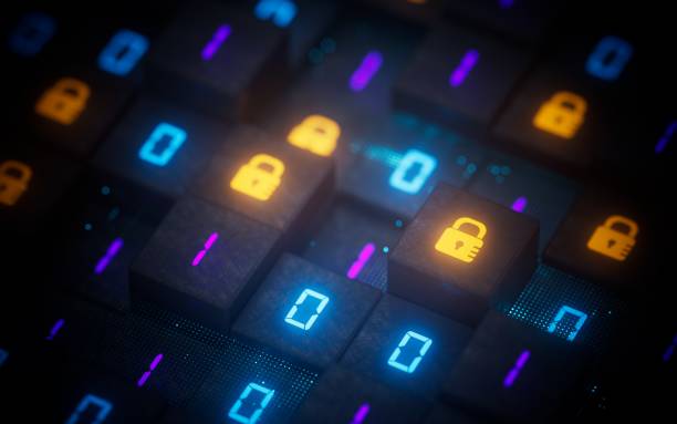 istock Cyber Security Phishing Fingerprint Ransomware Email Encrypted Technology, Digital Information Protected Secured 2180153630