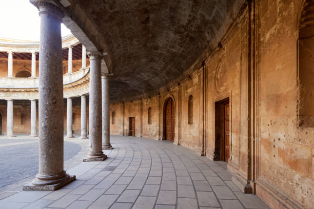 istock Interior of the Alhambra’s Circular Hall 2180169551