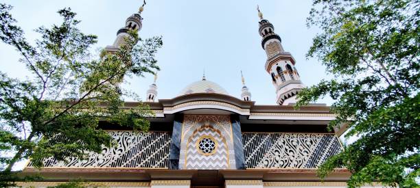 istock photo of mosque from front view 2180171487