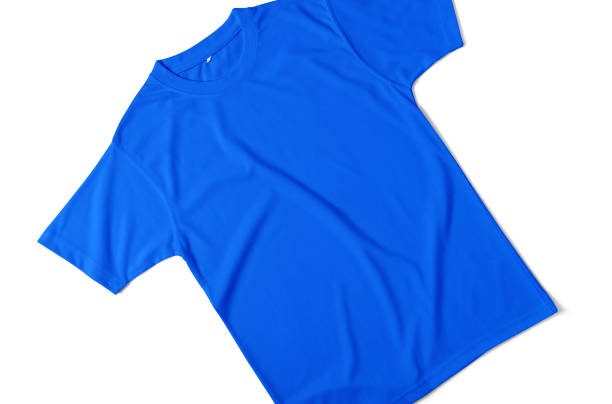 istock MEN T-shirt isolated on white background, front view 2180175701