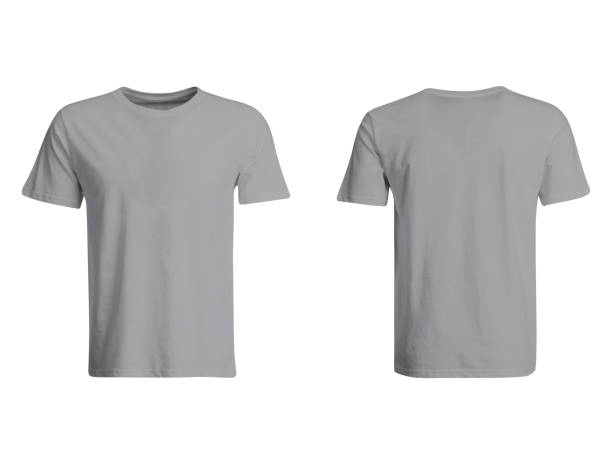 istock MEN T-shirt isolated on white background, front view 2180175899