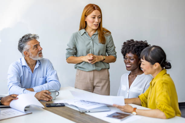 istock Diverse Team Engaged in Creative Business Meeting 2180193492