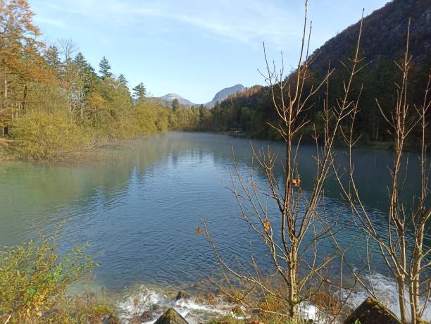 istock Bluntausee. Travelling in Austria. Lake under the mountains 2180200892