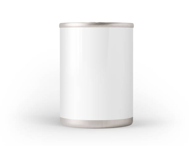 istock food Metal Can Isolated Over White Background, 3d illustration, 3d rendering 2180201431