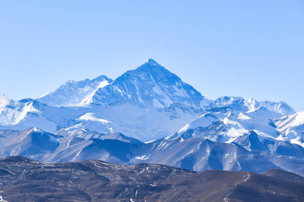 istock Mount Everest in Tibet 2180204929