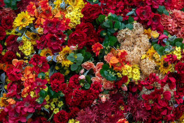istock Abstract fake flower background 2180213558