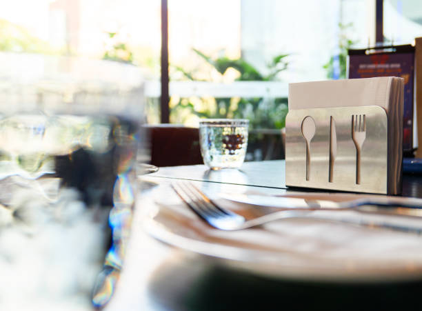 istock Fashion restaurant background 2180223029