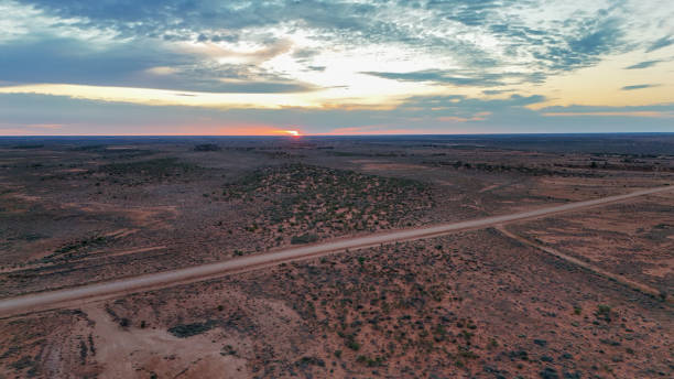 istock Outback gravel roads in Australia 2180229527