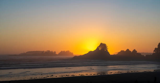 istock Cox Bay Beach Sunset Panorama, Tofino, Canada 2180233813