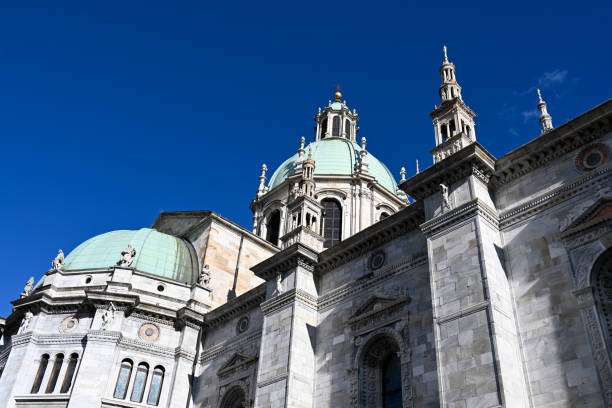 Duomo of Bergamo Old Town, Lombardy, Italy