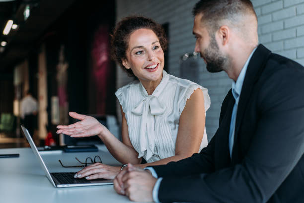 istock Business partners in meeting. 2180253987