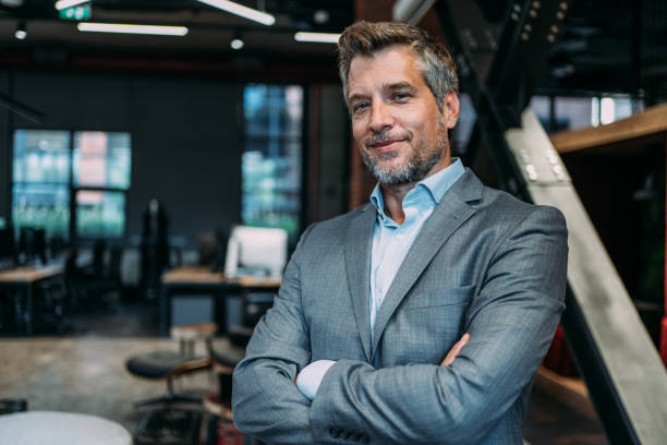 istock Portrait of successful businessman. 2180254003