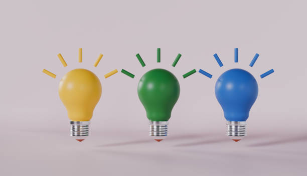 istock Innovative lightbulb idea concept, a bright symbol of creativity and inspiration 2180259554