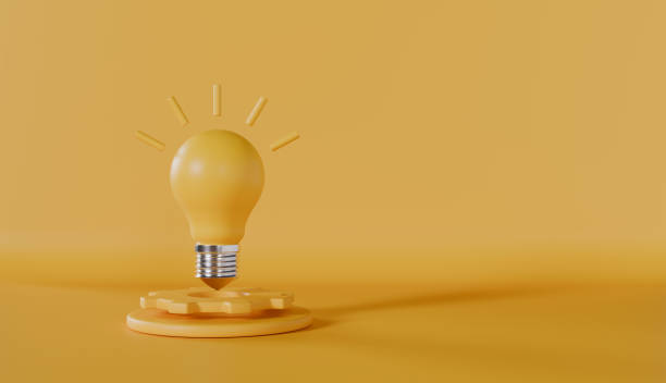 istock Electric lightbulb icon, symbol of bright ideas and creative thinking 2180259603
