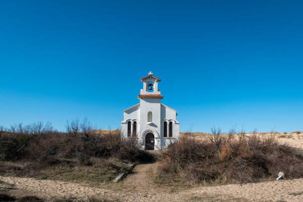 istock Between dunes and mountains, the Chapel of Saint Teresa in Labenne 2180262821
