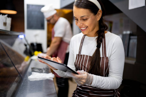 istock Family working in a fast food restaurant 2180279234