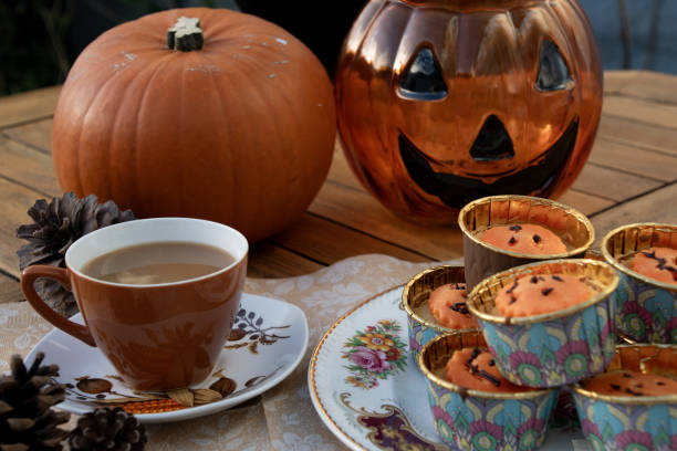 istock Halloween afternoon tea  thanks  giving 2180285250