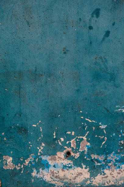 istock Old distressed vintage wall background with cracked paint 2180285289