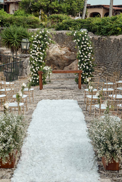 istock Wedding decoration in Altos de Chavon 2180330052