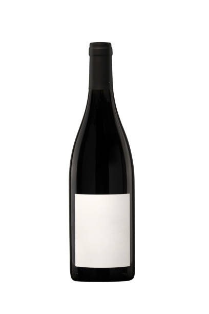 istock An Elegant Red Wine Bottle Featuring a Blank Label Perfect for Custom Branding Options 2180335078