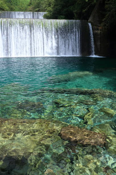 istock Yasui Valley, Sabou Dam in summer (Niyodogawa Town, Kochi Prefecture) 2180343861