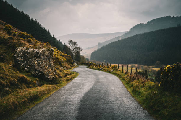 istock Rural Road at Glenmacnass, County Wicklow 2180344147