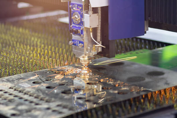 istock Cnc laser machinery for metal cutting 2180353256