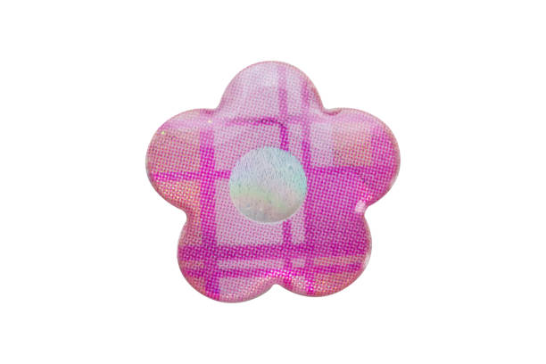 istock flower shape sticker isolated on white background 2180359432