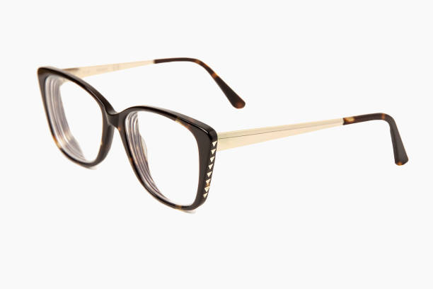 istock Square plastic oversized eyeglasses frames for women isolated on a white background 2180359819