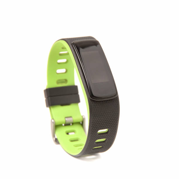 istock Fitness blood oxygen heart rate step counter tracker calorie counter isolated on a white background 2180359880